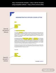 Free Administrative Officer Cover Letter Word Pages Google Docs In 2020 Cover Letter Template Cover Letter Template Free Letter Templates