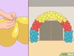 There are several ways to make beautiful flower balloons. How To Decorate A Birthday Party Room With Balloons 11 Steps