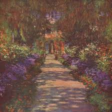 Garden Path 1902 Oil On Canvas 89 92 Cm Osterreichische Galerie Belvedere Claude Monet 1820 1910 Monet Art Impressionist Art Monet Paintings