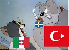 From the greek independence war of 1821 to 2021 the meme will show the relationship of greece and turkey. Greco Italian War Ft Turkey Best Funny Pictures War Anime