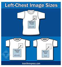 On a pocket shirt, where do i place a logo on the right chest? Guide To T Shirt Design Sizes Transfer Express Pocket Design Tshirt Ideas Pocketdesigntshirtideas S In 2021 Pocket Shirt Design Pocket Tee Designs Shirt Designs