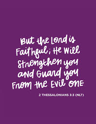 295 our great high priest. Sunday Inspiration From 2 Thessalonians 3 3 Illustrated Faith