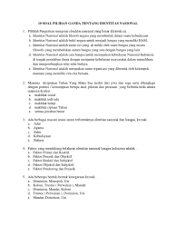 Check spelling or type a new query. 10 Soal Tentang Materi Identitas Nasional Jawabanku Id
