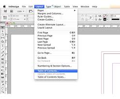 This is ideal for long papers with multiple chapters or components. Indesign Walkthrough How To Create A Table Of Contents