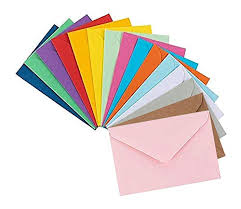 Choosing the right card blank pack for you. Colorful Envelopes With Blank White Cards 5 X 7 Assorted Colors 105 Pack Card Making Supplies For Birthday Graduation Baby Shower Envelopes Mailers Shipping Supplies Office Products Ekoios Vn