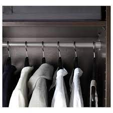 Ikea hanging rails for clothes. Komplement Clothes Rail Dark Grey 100 Cm Ikea