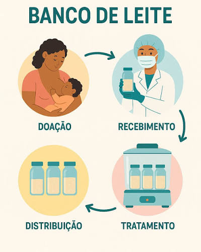 Você sabia ?🤔💡 🤩O Banco de Leite Humano desenvolve uma série de atividades especializadas que vão muito além da doação e distribuição de leite. 👉 Entre as principais ações, destacam-se o atendimento