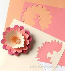 Cuts don't need to be straight lines, but they must go from valley fold, across a mountain top, to the next valley fold. Diy Happy Mother S Day Card With Pop Up Flower A Piece Of Rainbow