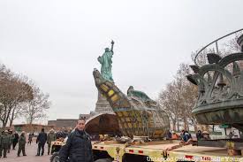 Leaks from rain and corrosion from the elements had damaged the original torch above the handle beyond repair. Statue Of Liberty S Original Torch Moved Into New Museum On Liberty Island Today Untapped New York