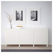 Besta Storage Combination With Doors White Selsviken High Gloss White Shop Ikea Ca Ikea Furniture Home Furniture Ikea