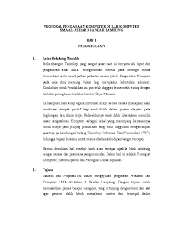 Doc Proposal Pengadaan Komputer Di Lab Komputer Sri Astuti Academia Edu