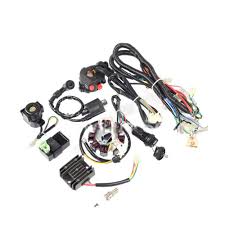 1 x ignition coil with lead 1x solenoid relay. Atv Wiring Harness Full Electrics Wiring Harness Kit For Atv Quad 150 200 250cc Stator Cdi Buy Atv Wiring Harness Wiring Harness Kit Cdi Wiring Harness Kit Product On Alibaba Com
