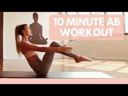 10 Minute Ab Workout Yoga Abs Youtube In 2020 10 Minute Ab Workout Yoga Abs 10 Minute Abs