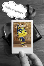 Ankha Custom Animal Crossing New Horizons Amiibo Card Animal Crossing Amiibo Cards Animal Crossing Amiibo