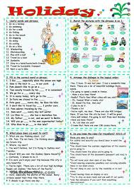 Holiday Holiday Worksheets Reading Comprehension Lessons English Teaching Resources