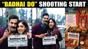The first installment of the film was directed by amit sharma. Actor Rajkummar Rao And Bhumi Pednekar Start Shooting Badhaai Do Badhaai Do Shooting Video Youtube
