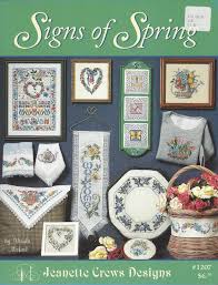 The design came from the jeanette crews designs leaflet titled quick to stitch 2 book 153. Jeanette Crews Designs Inc