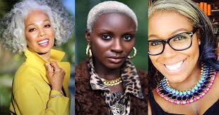 While some women may choose to color their hair, others go the route of embracing their natural hue. Radiant And Beautiful With Gray Hair Black Women Afroculture Net