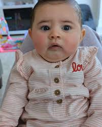 Happy 5 months to baby Rome ❤️, She loves when I sing to her and she even  tries to mouth the words. I can tell she is trying really hard to talk. ,  She used to nap from 60-90 minutes between feeds ...