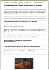 Ihr findet in diesem bereich kostenloses unterrichtsmaterial für den deutsch unterricht in der 2. Ubungsblatt Zu Fruh Geschichte Geschichte Ubungsblatt Ubung