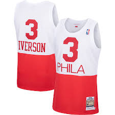 100% authentic mitchell ness allen iverson 96 97 sixers jersey mens size 52. Men S Philadelphia 76ers Allen Iverson Mitchell Ness White Hardwood Classics Authentic Jersey