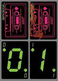 Radical 80 S Playing Cards By Bicycle By Ari Steffen Kickstarter Playing Cards Cool Playing Cards Cards