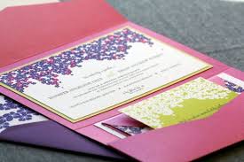 Tropical Wedding Invitation Floral Pocketfold Invitations Destination Pink Purple And Lime Green Party Cascading Hibiscus Pf 1l Sample Handmade Wedding Invitations Destination Wedding Invitations Summer Wedding Invitations