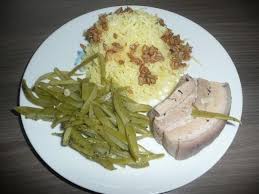 Schweinebauch Saure Bohnen Und Kartoffelschnee Rezept Rezept Schweinebauch Rezepte Bauchfleisch