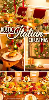 Traditional orthodox christmas eve buffet! Rustic Italian Christmas Dining Room Table Decorations Christmasdecor Christ Italian Dinner Party Decorations Italian Christmas Traditions Italian Christmas