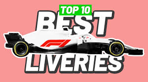 Top 10 Best F1 Liveries Of 2010 2020 Youtube
