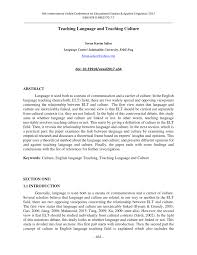 Check 'kerana' translations into english. Pdf Teaching Language And Teaching Culture