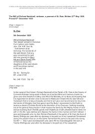 Will of Richard Nankivell, widower, a yeoman of St. Ewe, Written 27th May  1829, Proved 5th December 1829