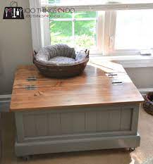 Coffee Table With Storage 100 Things 2 Do Diy Storage Coffee Table Coffee Table Farmhouse Coffee Table With Storage