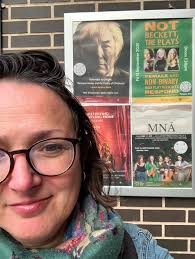 Proper Irish ☘️ welcome @irishculturalcentre for the launch of the  @not_beckett_ anthology tatytos Barry's caramello what more could a girl  want (except a #freepalestine ) you can get your copies @methuendrama