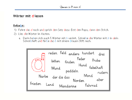 Ubungen Zu B Oder D Unterrichtsmaterial Im Fach Deutsch Lernen Schreiben Lernen Mathe Fur Erstklassler