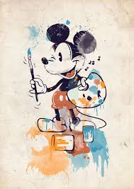 Mickey Mouse Search Results Design You Trust Disney Art Disney Paintings Disney Drawings