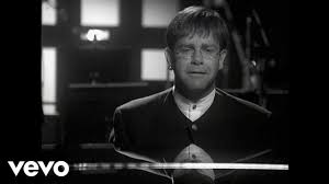 Black And White Music Video Male Singer 90s Elton John Circle Of Life From The Lion King Official Video Elton John Music Mix Music Memories