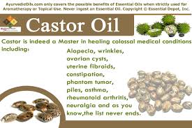 Most castor oil uses at home are simple. Ayurvedic Health Benefits Of Castor Oil Essential Oil