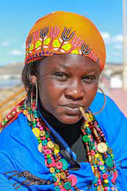 Nina - African Lady | The colourful beads that adorned Nina … | Flickr