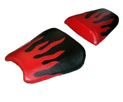 01 03 Cbr 600 F4i Flame Line Seat Cover Set Bike Seat Cover Cbr 600 Cbr
