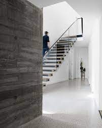 The Two Angle House By Megowan Architectural Architecture Modern Coastal Modern Staircase