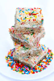 Birthday Cake Rice Krispie Treats Recipe Rice Krispy Treats Recipe Krispie Treats Recipe Rice Krispies