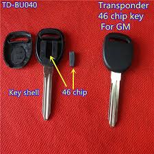 The original grey key cannot be used to authorize programming another key. Aliexpress Com Buy New Uncut Replacement Transponder Ignition Car Keys For Select G M With 46 Chip W Free Diy Progra Key Chip Key Transponder Key Programming