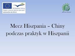 Lider oglądalności wśród kanałów sportowych w polsce. Ppt Mecz Hiszpania Chiny Podczas Praktyk W Hiszpanii Powerpoint Presentation Id 4261721