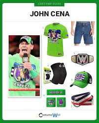 Dress Like John Cena John Cena Costume John Cena Wrestling Clothes