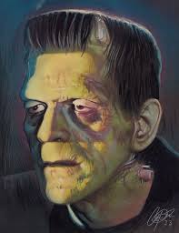Frankenstein's Monster (Frankenstein, 1931) By Fredrick Cooper Arts.