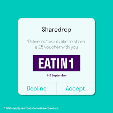All three orders must be made within 21 days from the use voucher code thatdeservesdinnercode is copied on any deliveroo order and stand a. Deliveroo On Twitter Today Is Your First Chance To Eatintohelpout This Week S Code Is Eatin1 Add This Voucher When You Checkout And You Can Get 5 Off Check Back Every Monday In