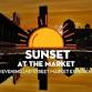 Sunset at the Market