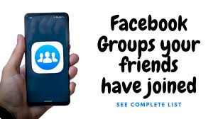 Add and edit your profile info. How To See Groups Your Friends Have Joined On Facebook Youtube