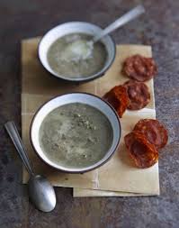 Soupe De Lentilles Vertes Et Chips De Chorizo Recette Chips De Chorizo Soupe Lentilles Vertes Recettes De Cuisine